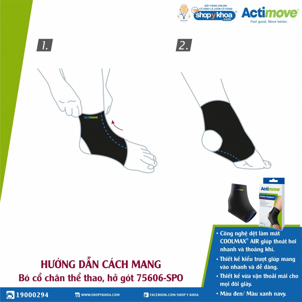 bo co chan the thao ho got 75606 spo actimove ankle support