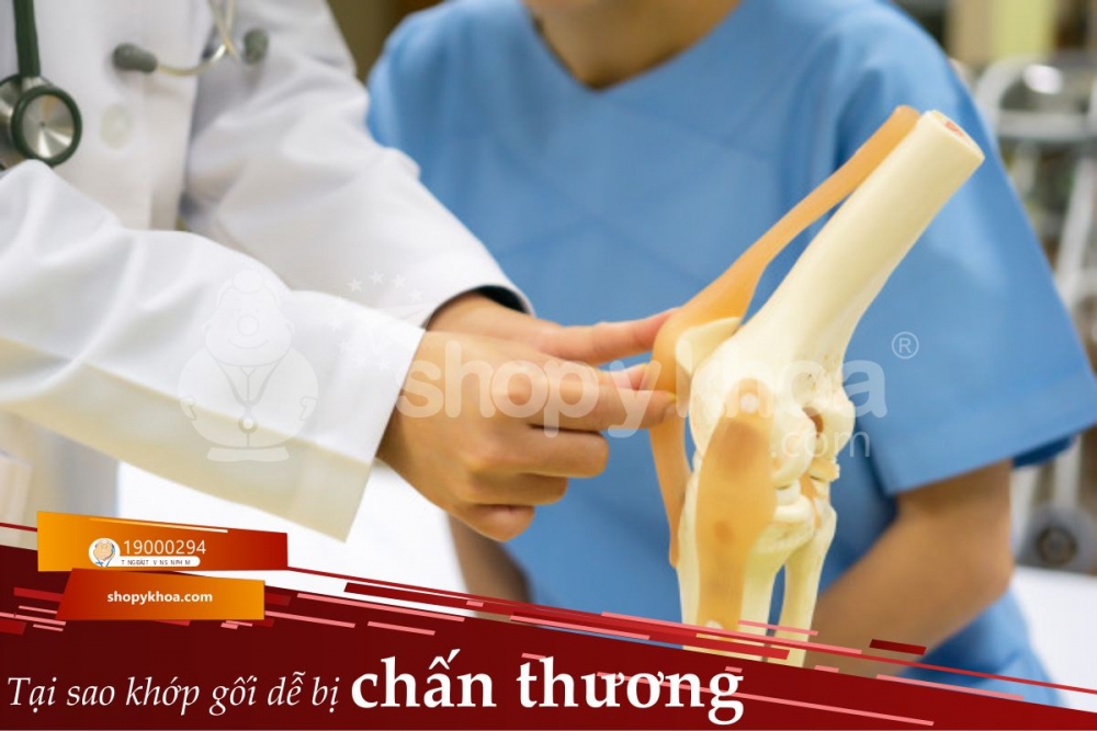 tai sao khop goi de gap chan thuong