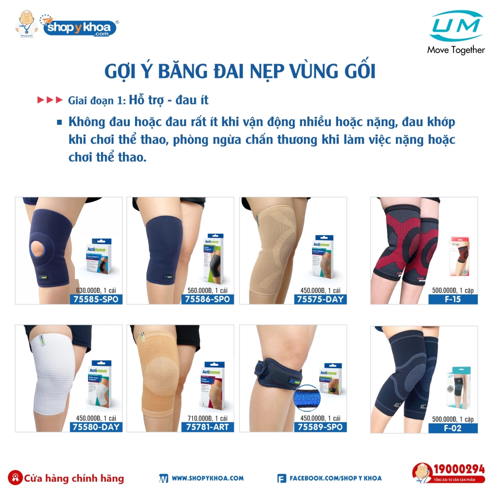 cach lua chon va su dung bo goi khi tap luyen  bao ve khop goi ngay tu giai doan dau