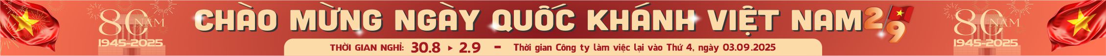 Thông báo nghỉ lễ 2/9